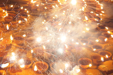 Abstract Diwali Background