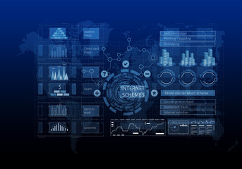 Innovative networking interface . Mixed media