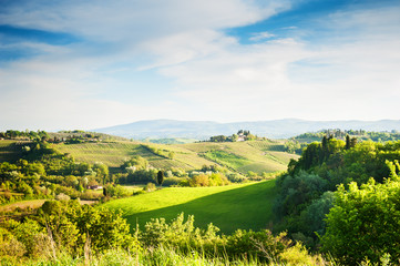 Beautiful Tuscany landscape, Italy