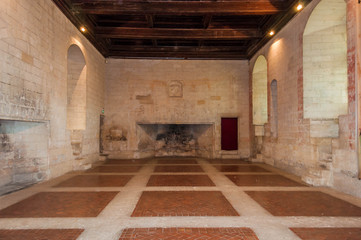 Salle intérieur du Château de Tarascon.