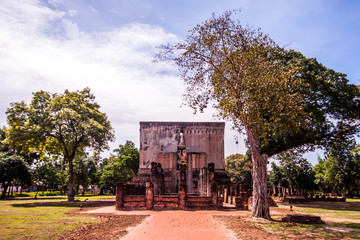 Wat Si Chum at Sukhothai Historical Park.
