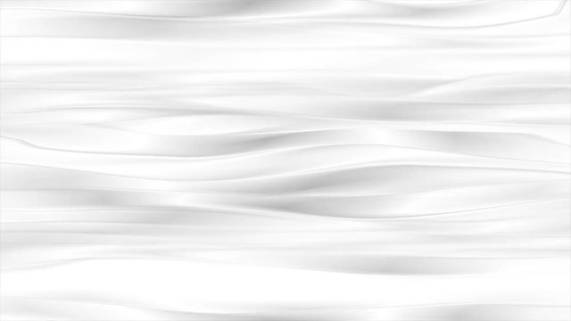 Light grey smooth waves pattern animated background. Motion graphic design video clip Ultra HD 4K 3840x2160