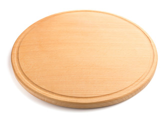 cutting board isolated on white