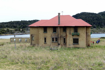 Bahia Wulaia is a bay on the western shore of Isla Navarino along the Murray Channel in extreme southern Chile