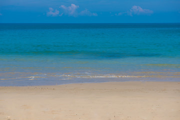 Tropical beach in the Thai province of Khao Lak