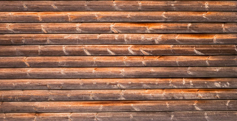 Brown old wood plank wall texture background
