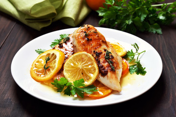 Roasted chicken breast