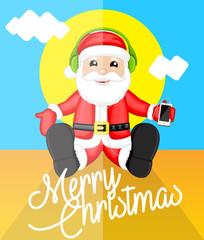 Santa Listening Music - Christmas Celebration