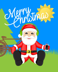 Happy Santa Claus Listening Music