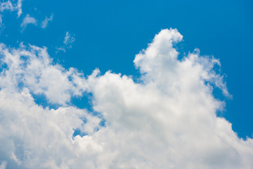 Sky with clouds