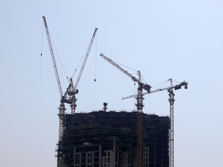 Construction site in Dubai