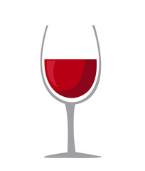 Wine glass icon - Vector