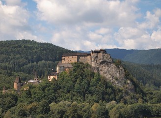 Fototapeta na wymiar Orava Castle in Slovakia