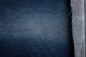 Background with texture of blue denim