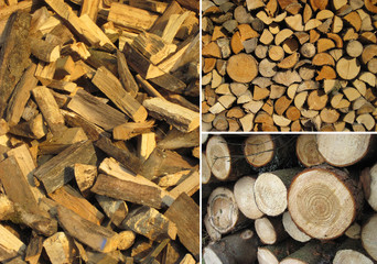 Set of wood textures
