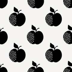 Seamless Apples Pattern