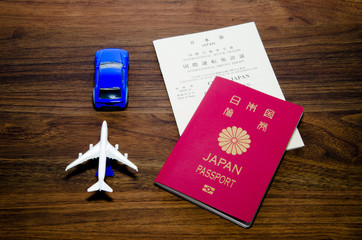 国際免許と海外旅行イメージ