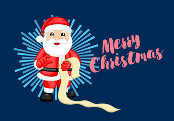 Santa Making List for Christmas Party