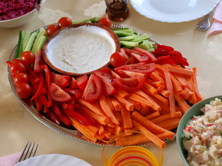 Vegetable plate