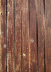 A full page of weathered varnished wooden background texture