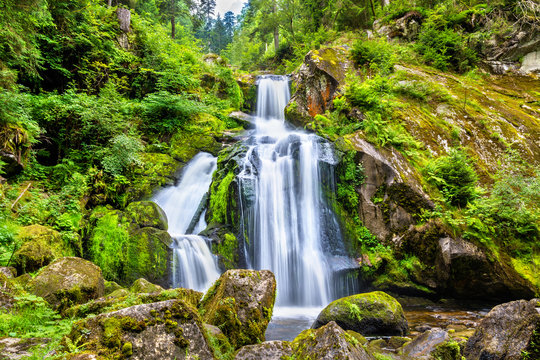 Triberg Falls, one of the highest waterfalls in Germany