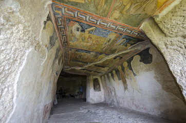 Rock-hewn Churches of Ivanovo , Rousse, Bulgaria