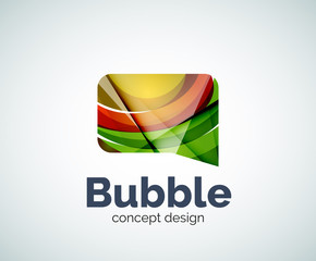 Bubble logo template