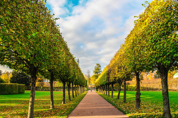 Catherine Park in Pushkin, St.Petersburg, Russia