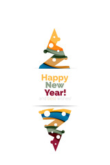 Christmas sale, vector greeting card or banner