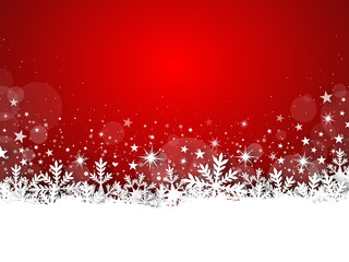 Weihnachten - Hintergrund - Textfreiraum - Rot