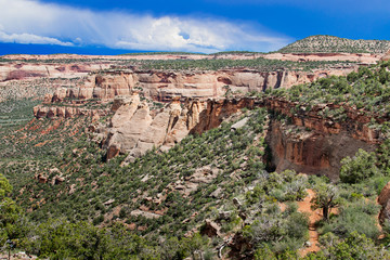 Rock Formation in Colorado National Monument, USA