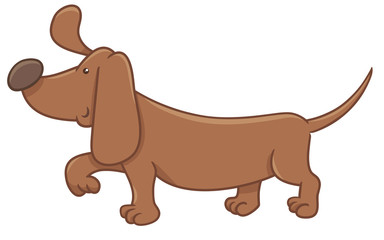 dachshund dog cartoon character