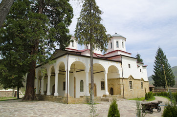 Fototapeta na wymiar The church at Lopushanski monastery, Bulgaria