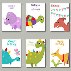 Collection of cute Birthday cards.