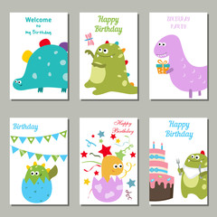 Collection of cute Birthday cards.