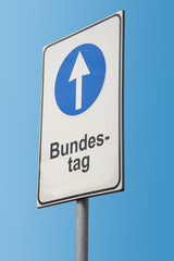 Schild 173 - Bundestag