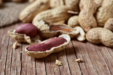 peanuts in its shells