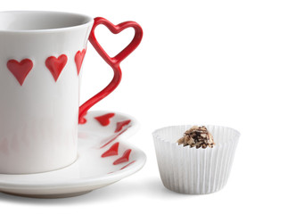 cup of tea and sweets