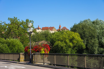 Lauffen at the Neckar, Germany