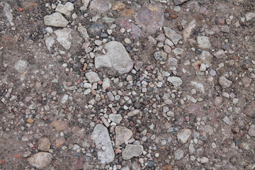 Stones of different shades of grey
