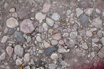 Stones of different shades of grey