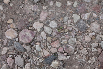 Stones of different shades of grey