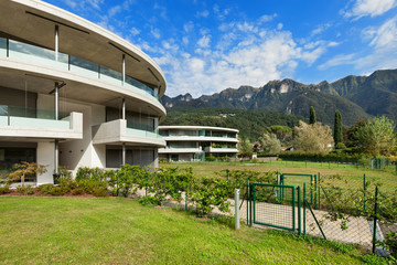 concrete modern building