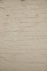 A whole page of cream painted brick wall background texture 