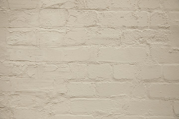 A whole page of plain painted brick wall background texture 