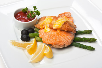 dish of fried meat baked in pastry