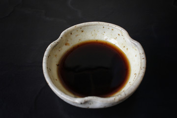 Soy sauce isolated