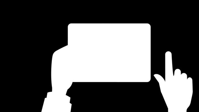 Giving rating stars on tablet. Ranking business with fave golden stars. Tick star. Having feedback, reputation and quality. with alpha channel