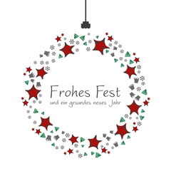 Weihnachtsmotiv | Frohes Fest
