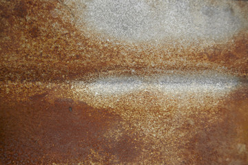 A whole page of red rusted metal background texture